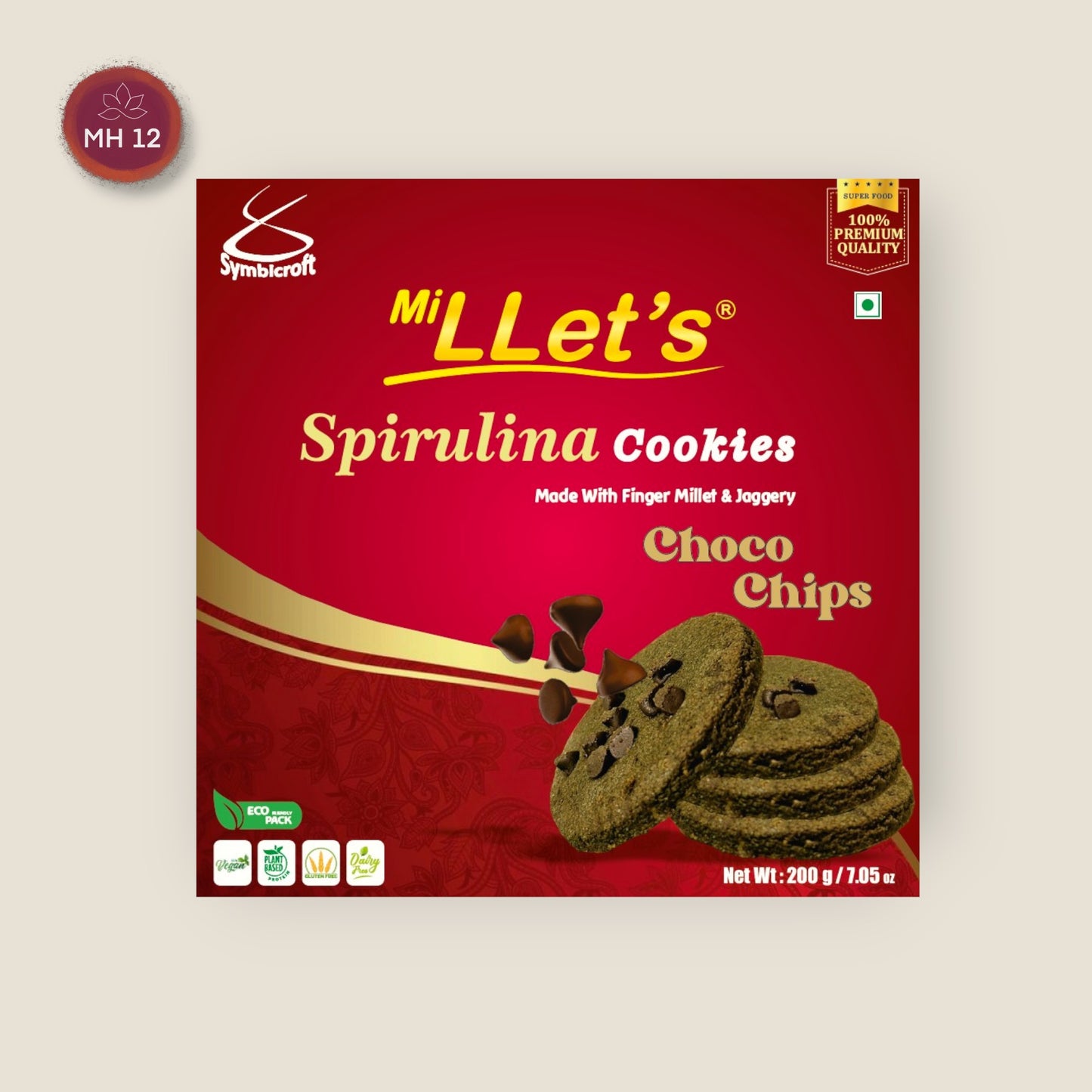Choco Chips Cookies 200g (Vegan)