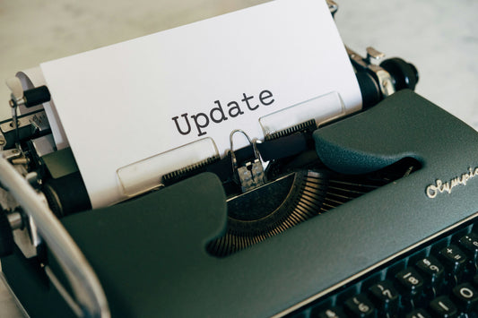 From now on: Regular updates on our products & news!