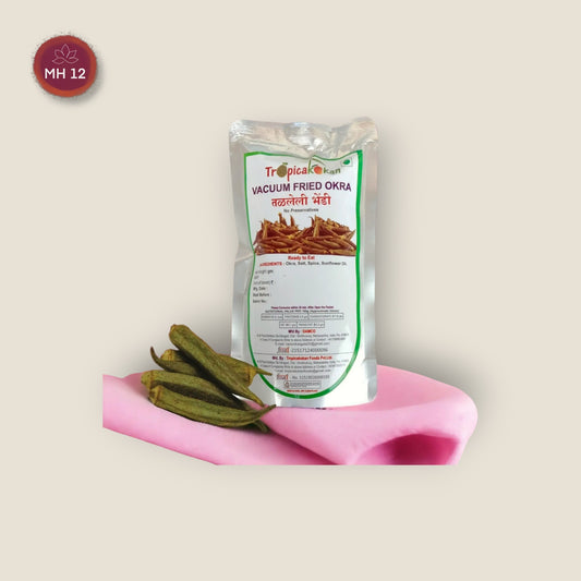 Vacuum fried okra 80g